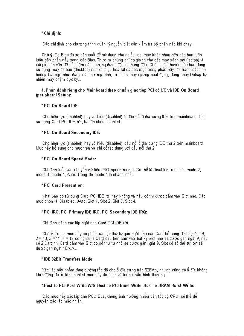 image for page Cách Setup BIOS