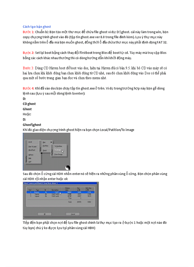 image for page Cách tạo bản Ghost