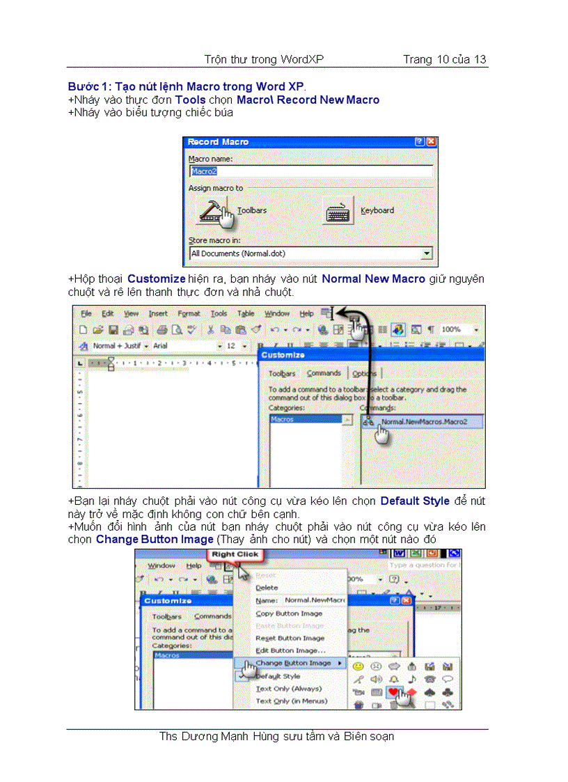 image for page Cách trộn thư trong word