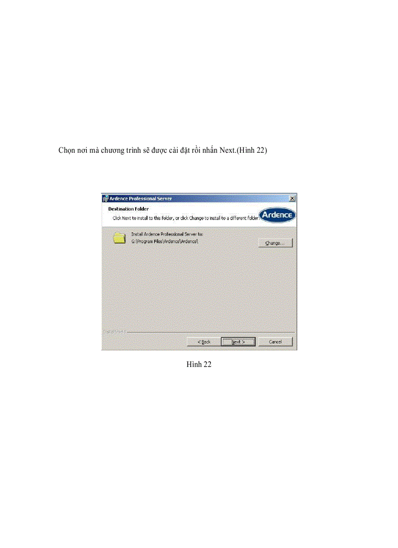 image for page Cài đặt Ardence 4 1