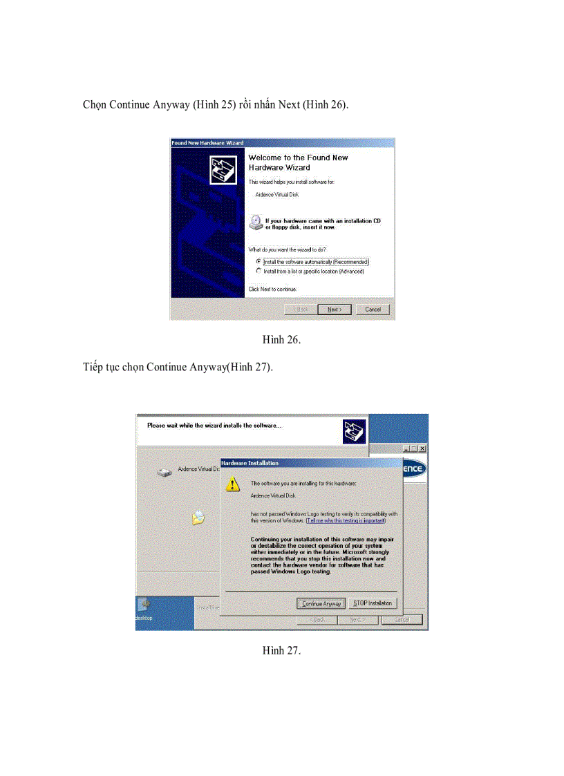 image for page Cài đặt Ardence 4 1
