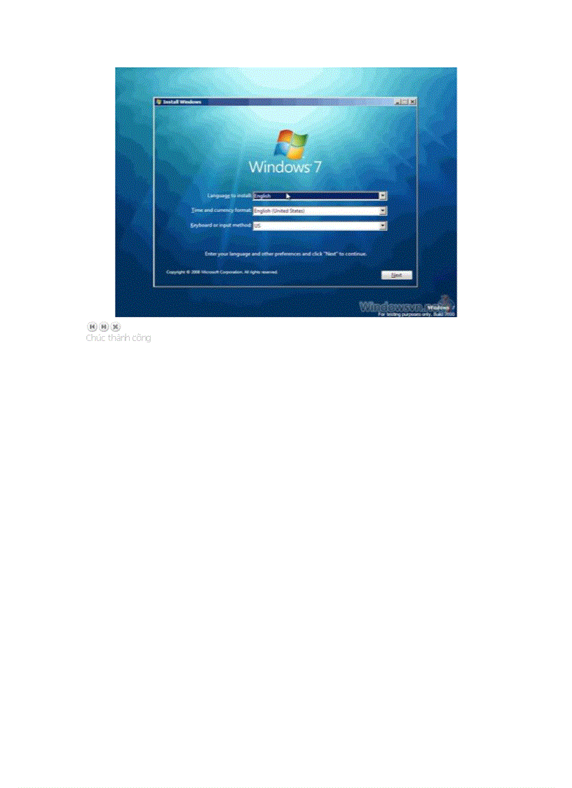 image for page Cai dat win 7 bang hinh anh