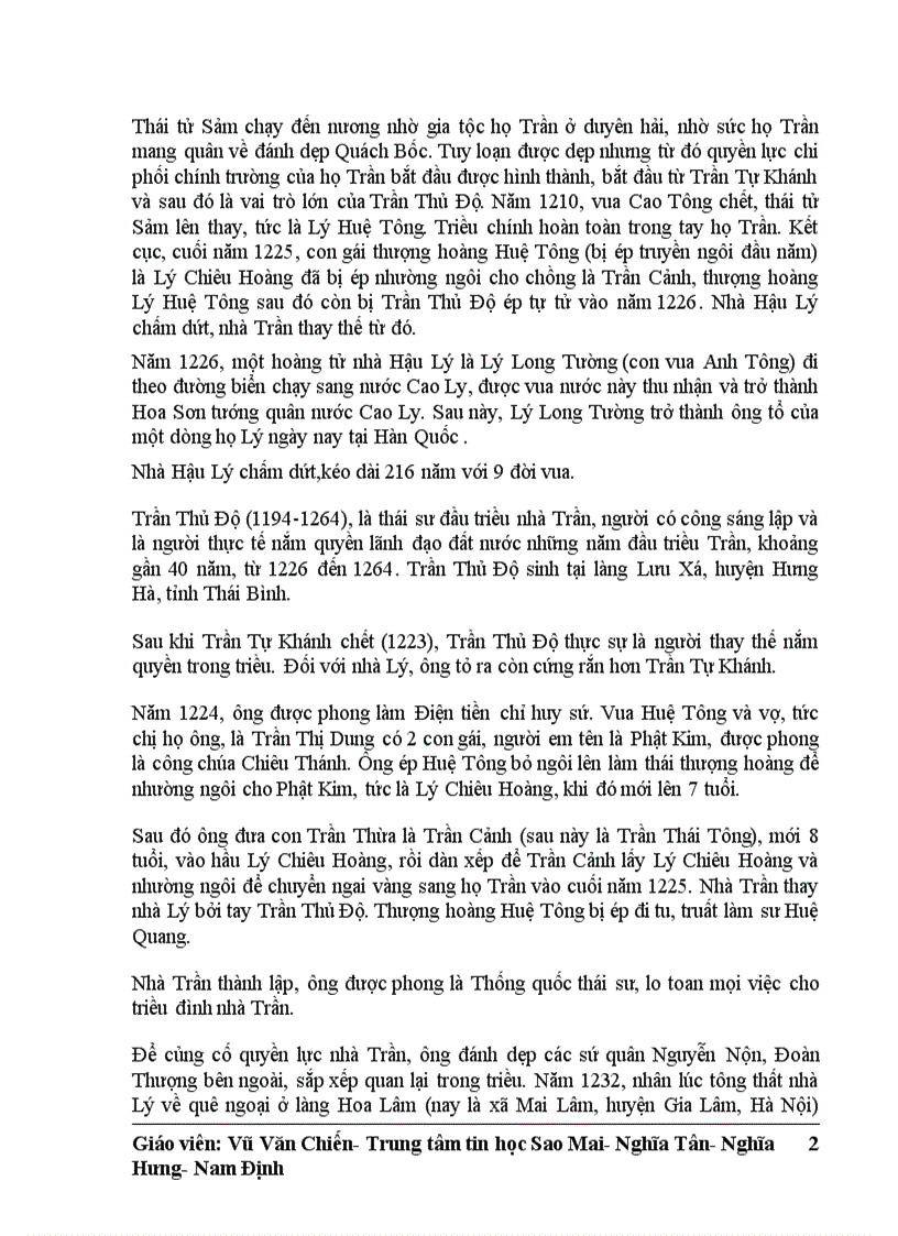 image for page Cuộc thi tìm hiểu LS 750 năm Thiên Trường Nam Định