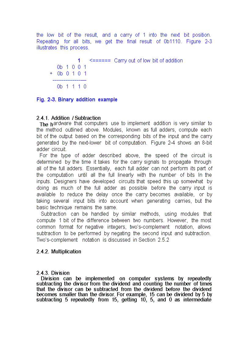 image for page Data representations and computer Arithmetic