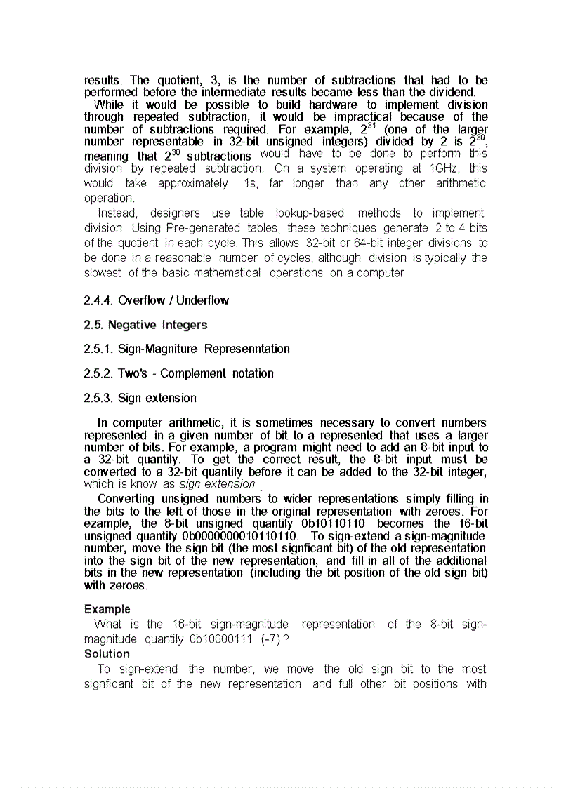 image for page Data representations and computer Arithmetic