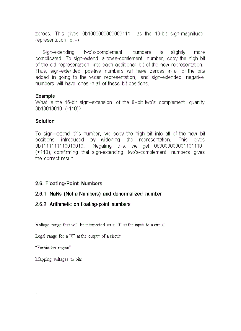 image for page Data representations and computer Arithmetic