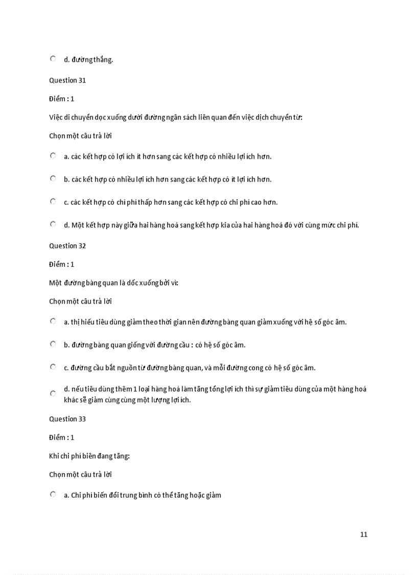 image for page Đề thi thử Kinh tế Vi mô