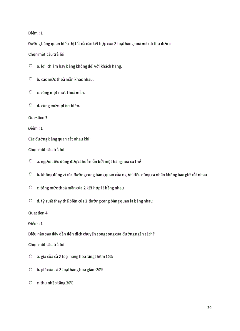 image for page Đề thi thử Kinh tế Vi mô