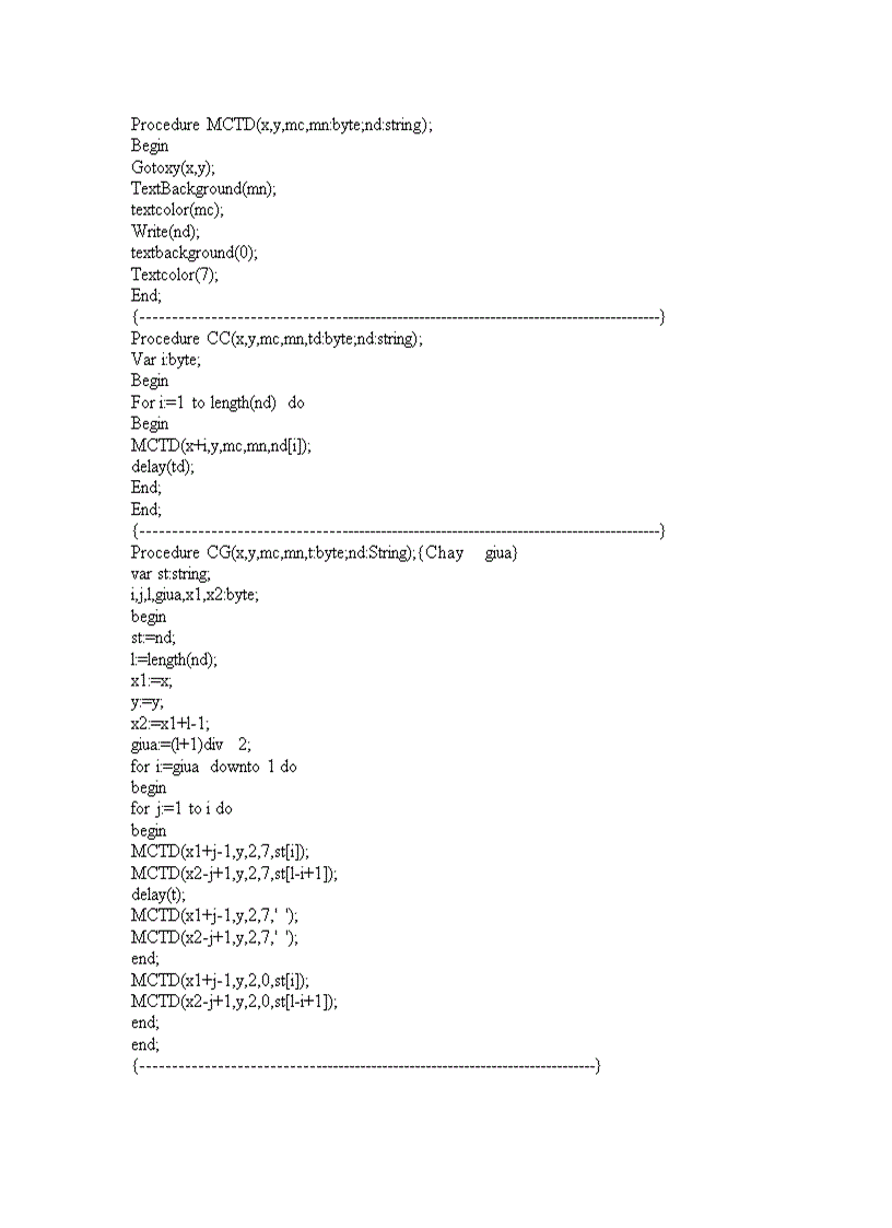 image for page Đồ Án Giáo Trình PasCal