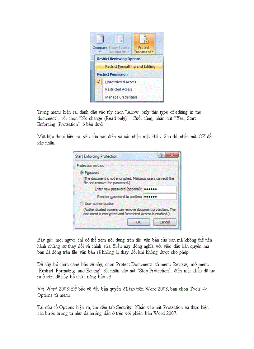 image for page Dong dau ban quyen tren word 03 07