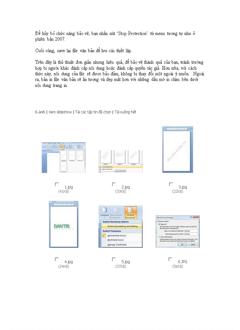 image for page Dong dau ban quyen tren word 03 07