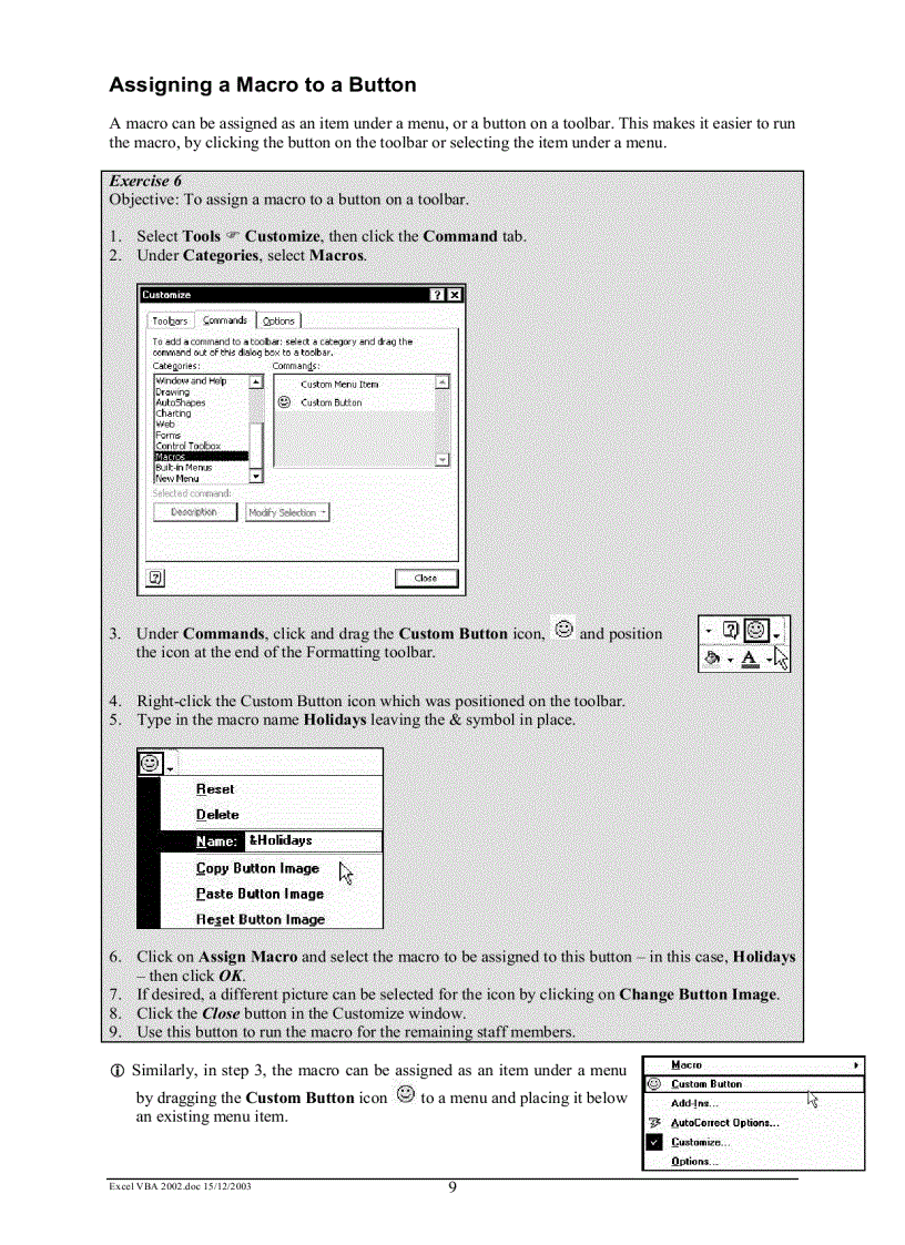 image for page Excel Macro Development using VBA