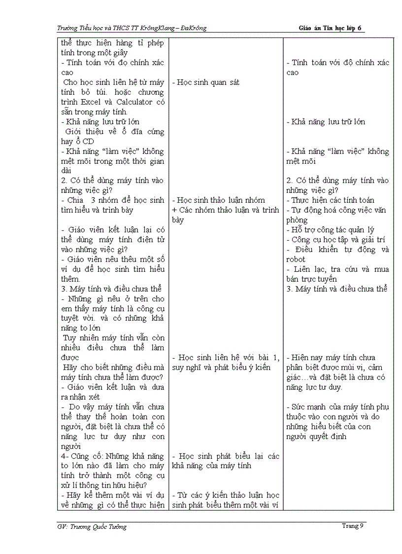 image for page Giao an Tin hoc 6