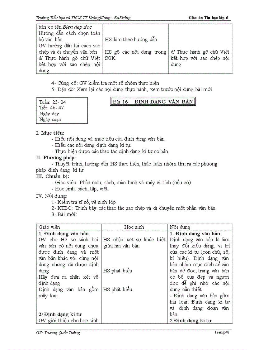 image for page Giao an Tin hoc 6