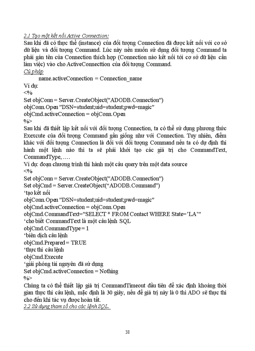 image for page Giáo trình ASP