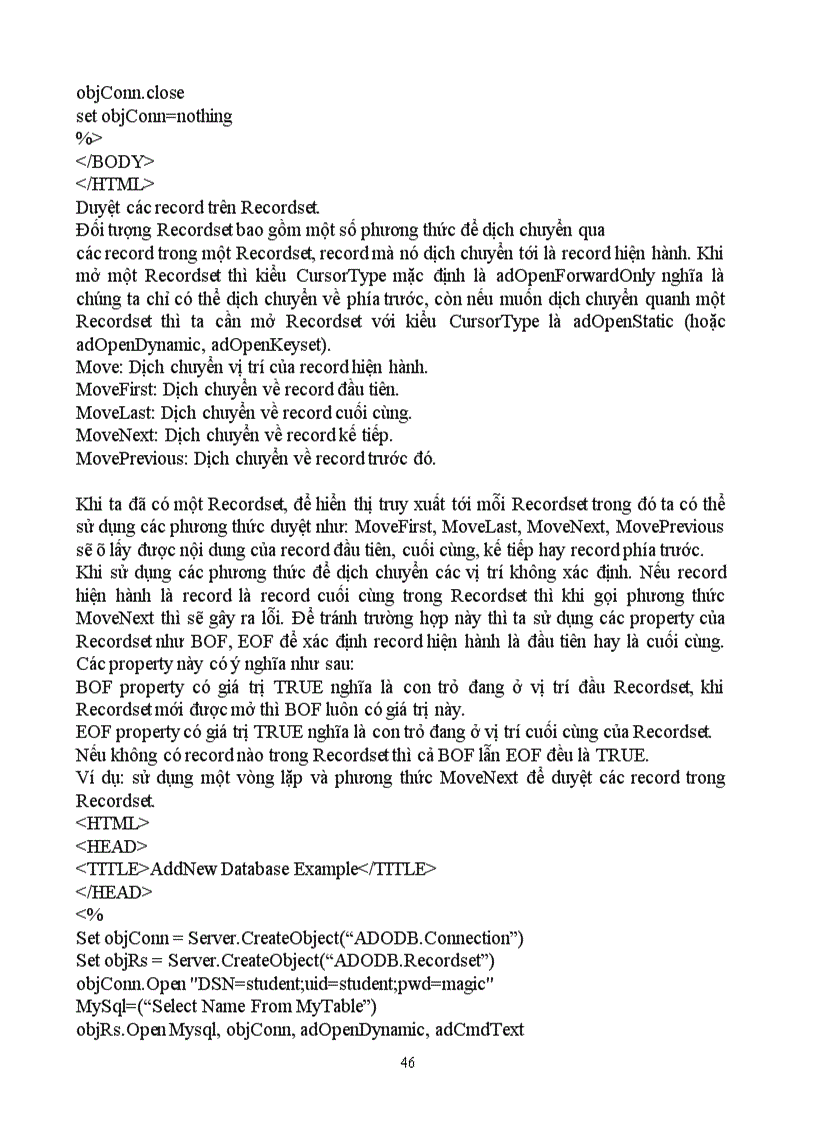 image for page Giáo trình ASP