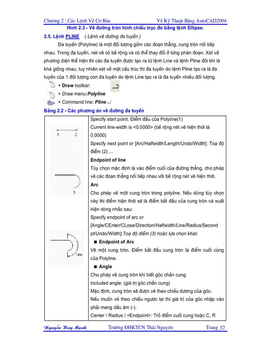 image for page Giáo trình AutoCad Chuong 2