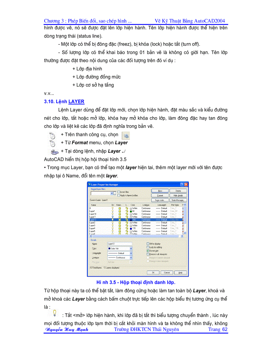 image for page Giáo trình AutoCad Chuong 3