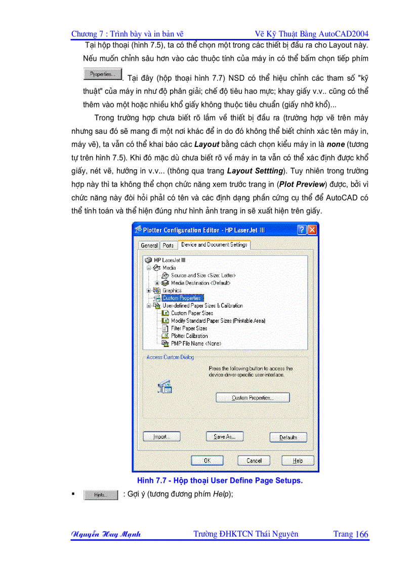 image for page Giáo trình AutoCad Chuong 7
