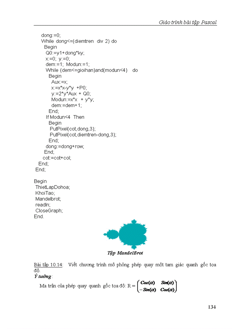 image for page Giao trinh Bai tap Pascal