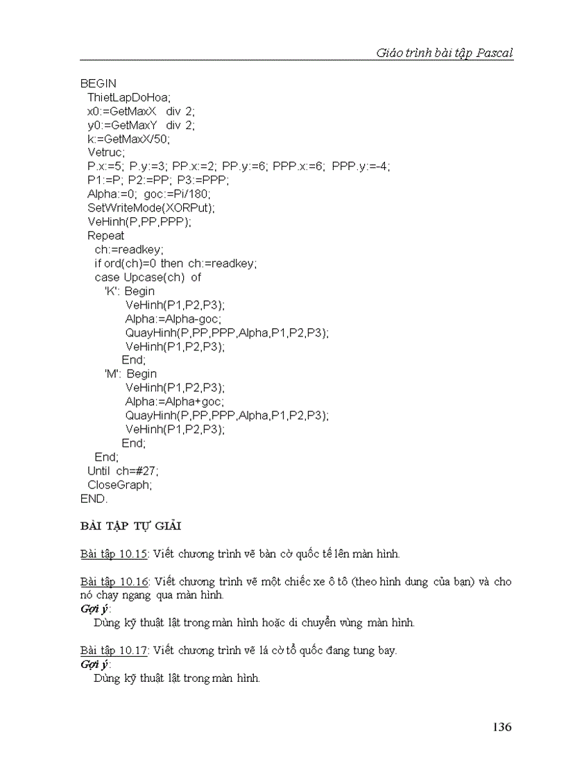 image for page Giao trinh Bai tap Pascal