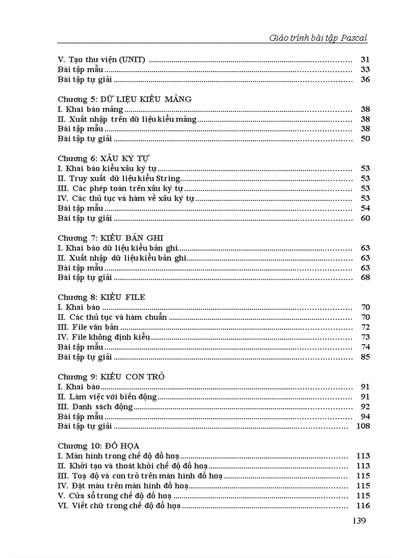 image for page Giao trinh Bai tap Pascal