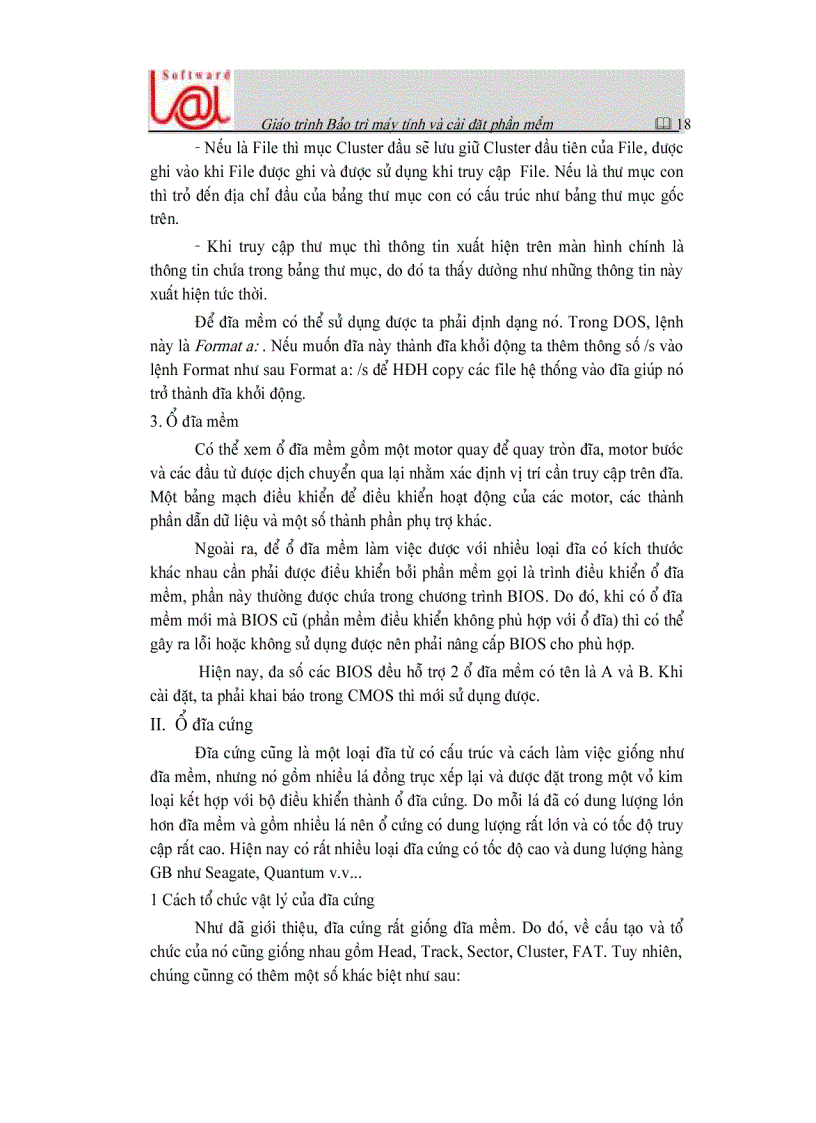 image for page Giáo trình bảo trì hệ thống