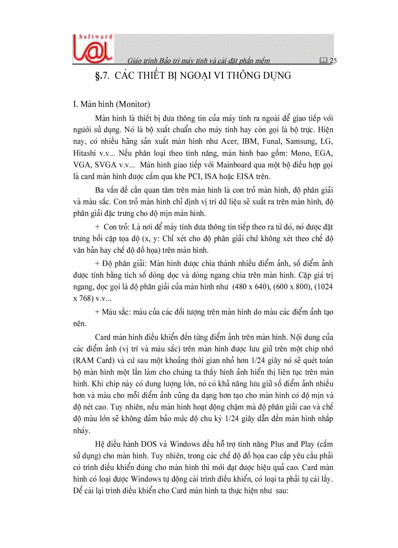 image for page Giao trinh bao tri va cai dat phan mem