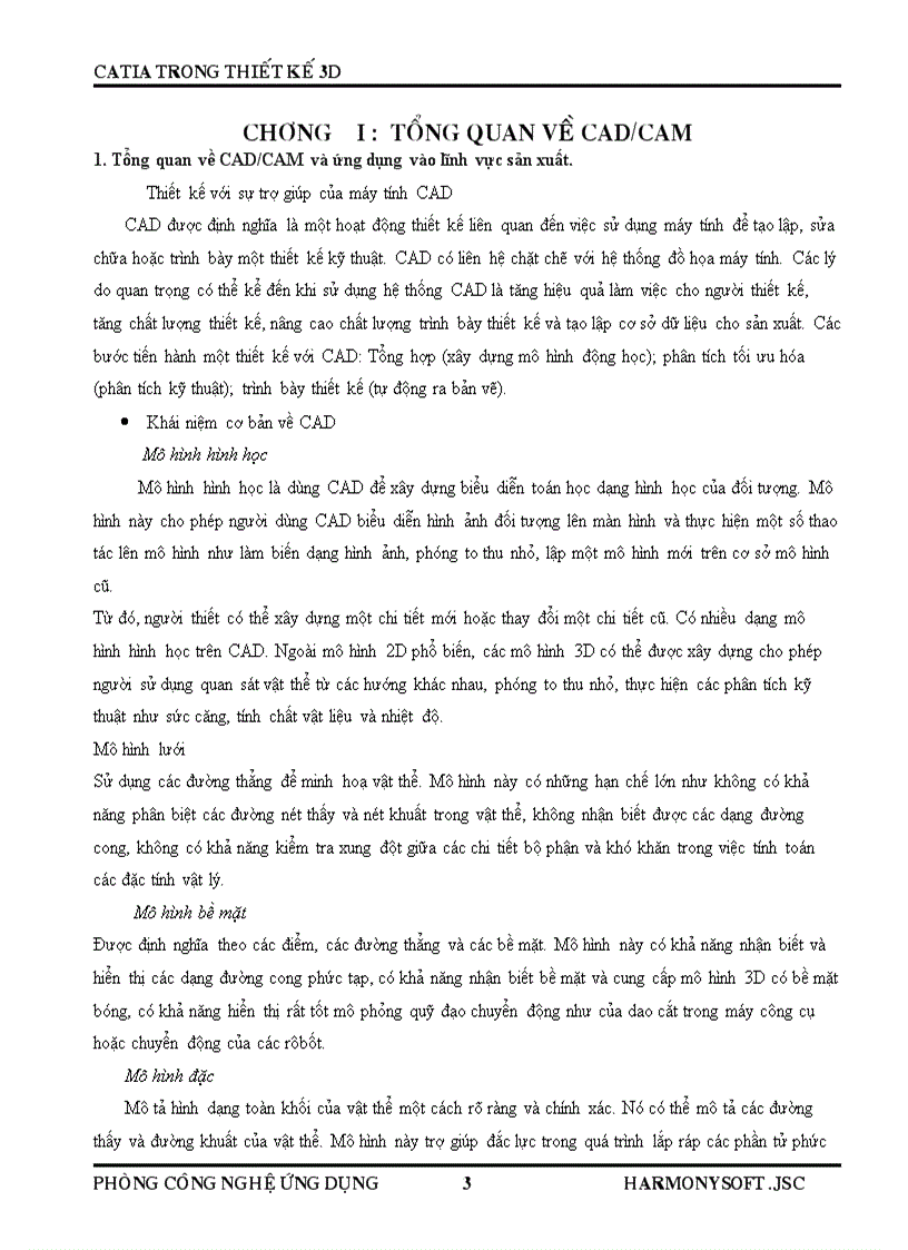 image for page Giao trinh Catia Chuong 1