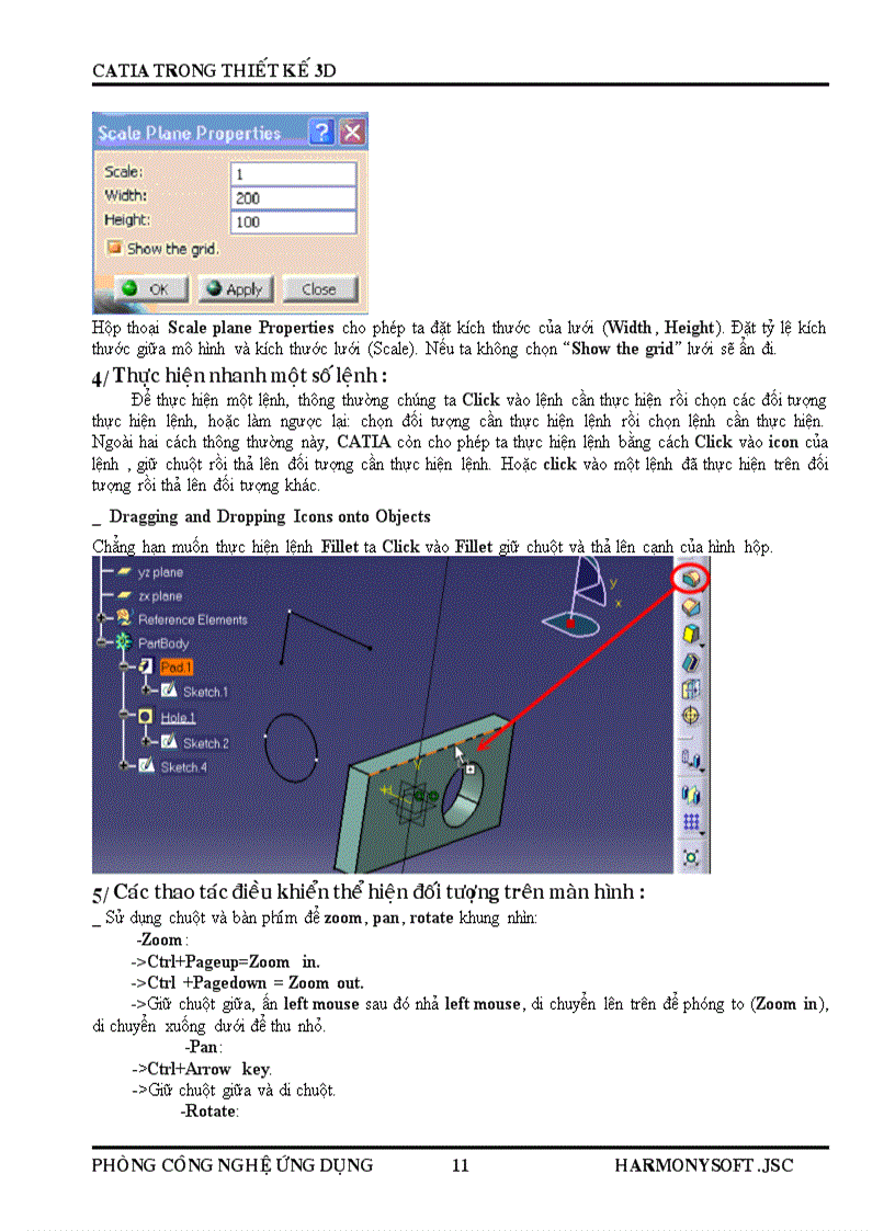 image for page Giao trinh Catia Chuong 2