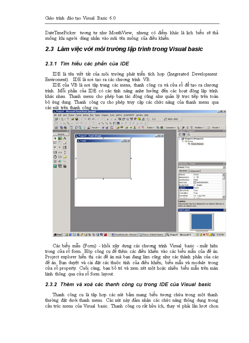 image for page Giáo trình đào tạo Visual Basic 6 0