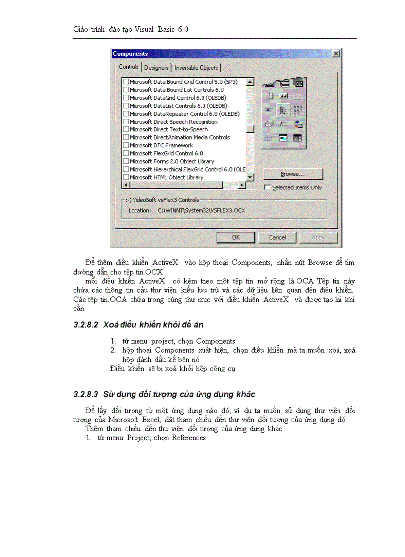 image for page Giáo trình đào tạo Visual Basic 6 0