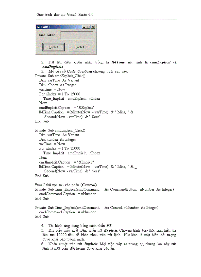 image for page Giáo trình đào tạo Visual Basic 6 0