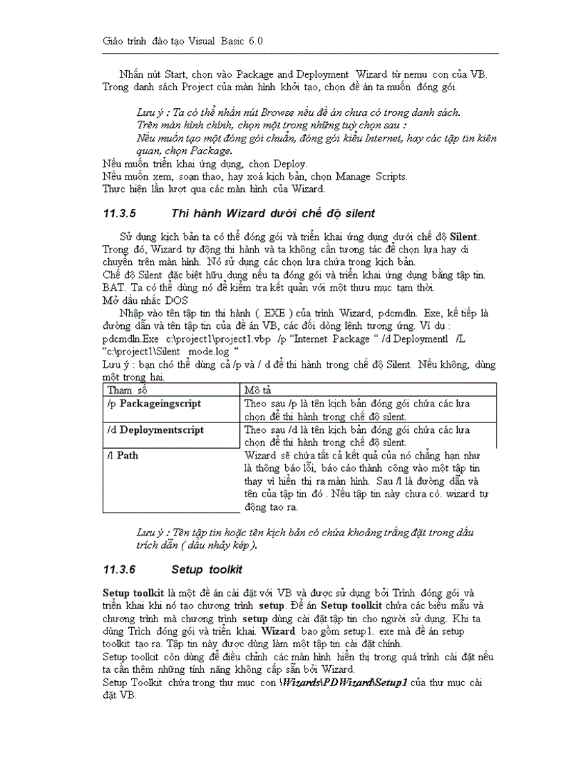 image for page Giáo trình đào tạo Visual Basic 6 0
