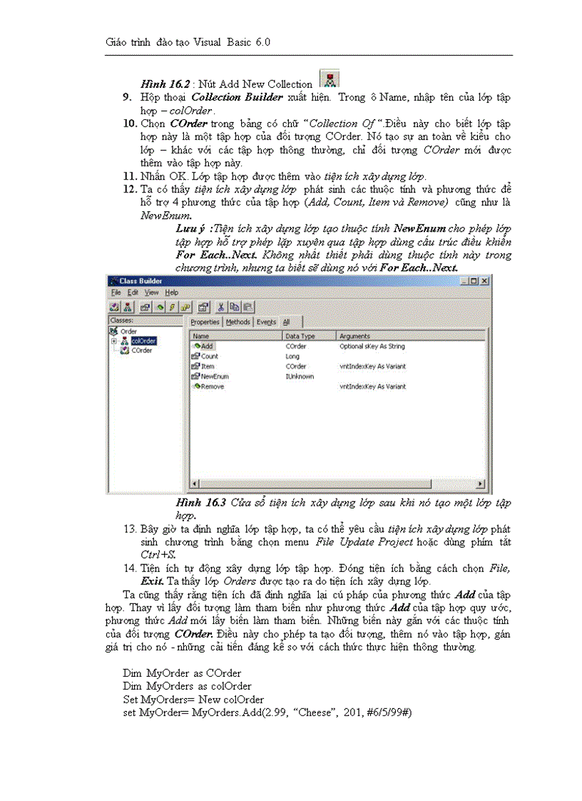 image for page Giáo trình đào tạo Visual Basic 6 0
