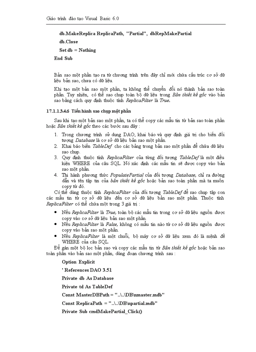 image for page Giáo trình đào tạo Visual Basic 6 0