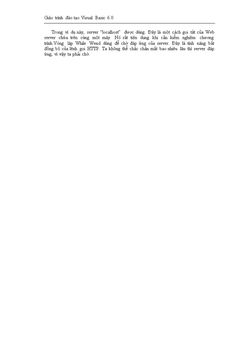 image for page Giáo trình đào tạo Visual Basic 6 0