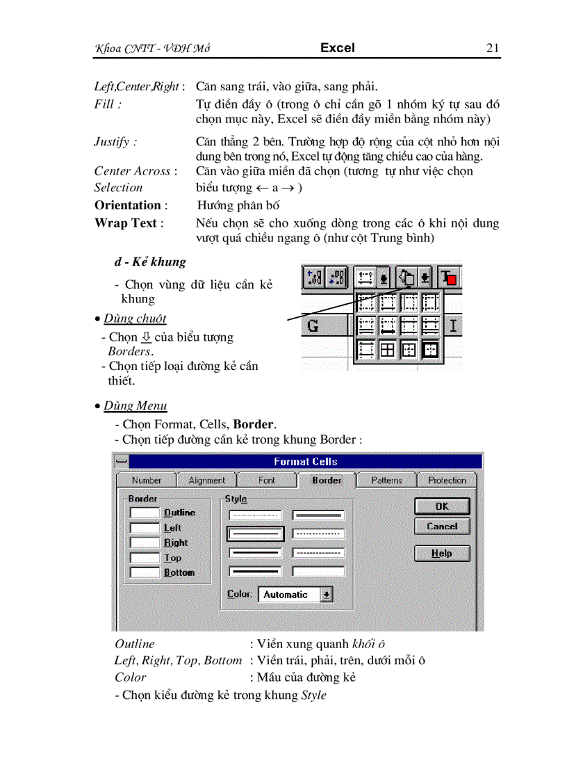 image for page Giao trinh excel