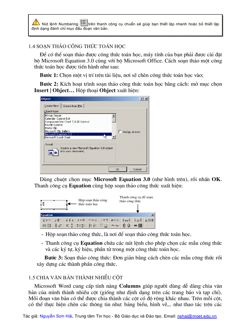 image for page Giáo trình MS Word