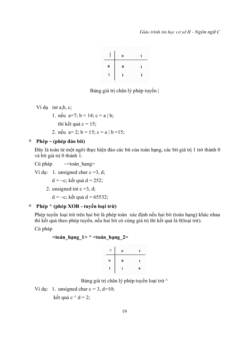 image for page Giáo trình ngôn ngữ c