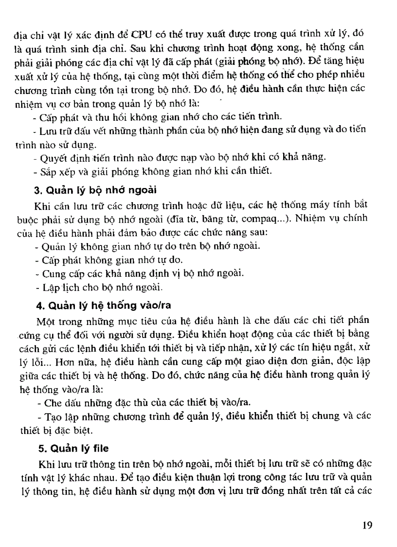 image for page Giáo trình nguyên lý hệ điều hành