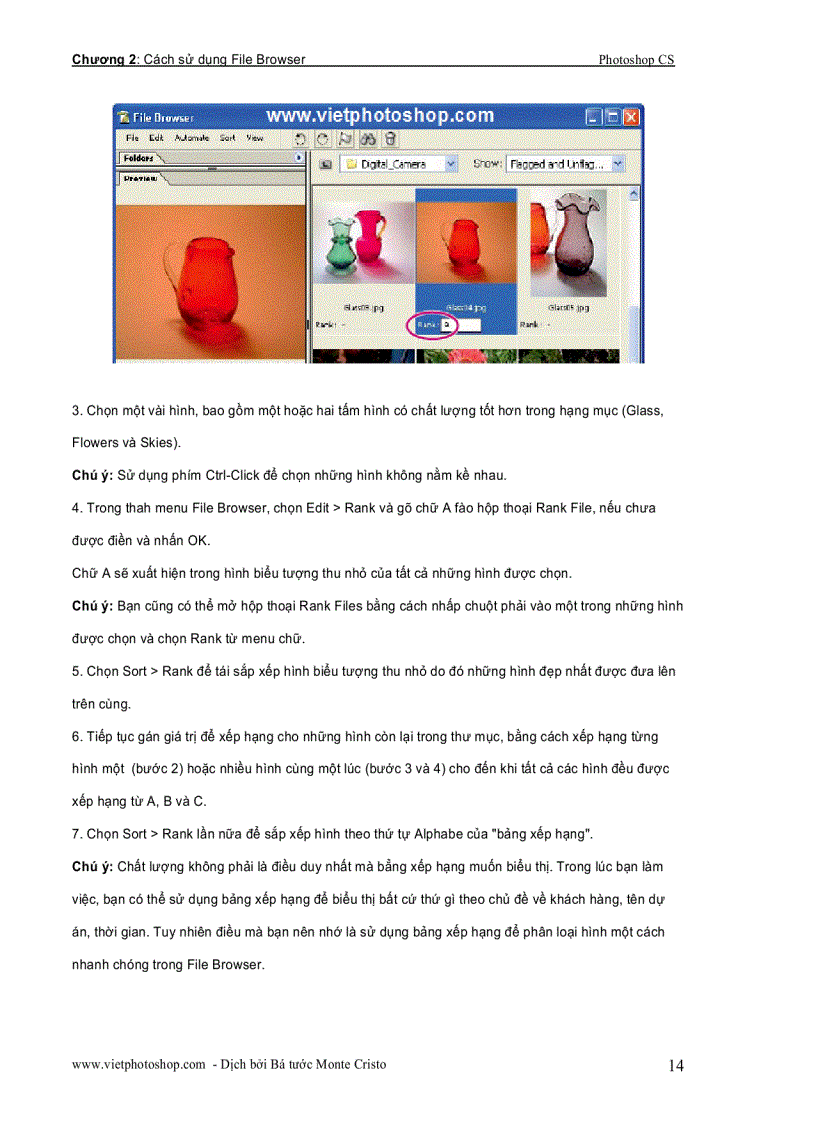 image for page Giáo trình photoshop cs chương II