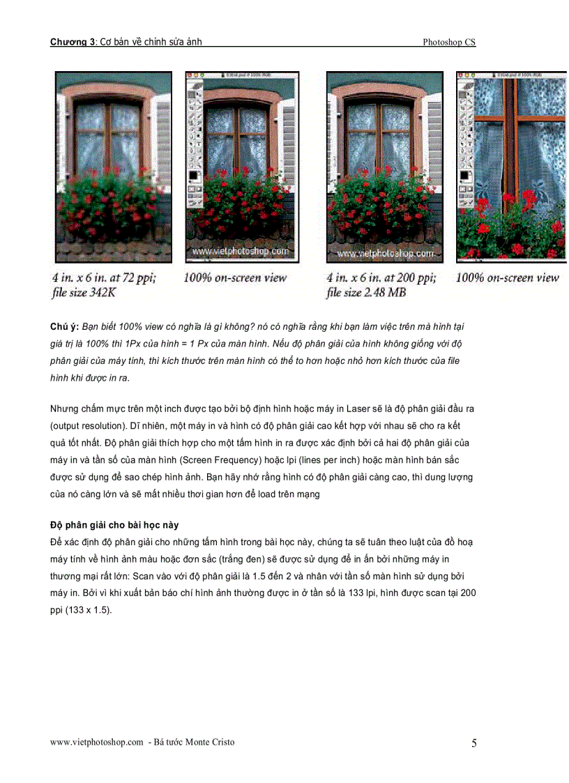 image for page Giáo trình photoshop cs chương III