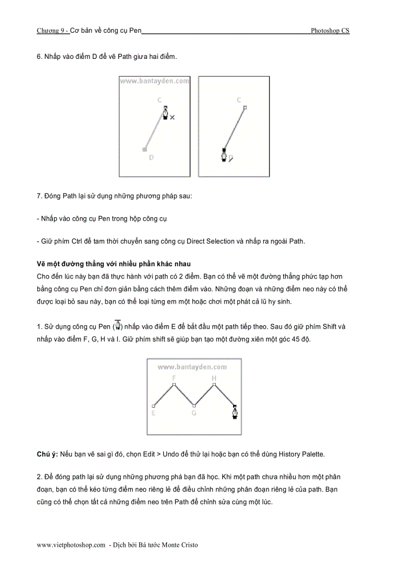 image for page Giáo trình photoshop cs chương IX