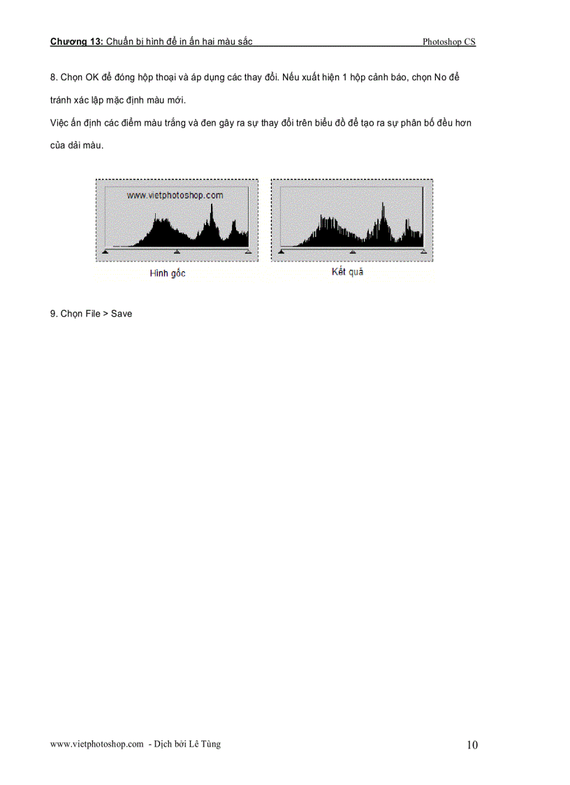 image for page Giáo trình photoshop cs chương XIII