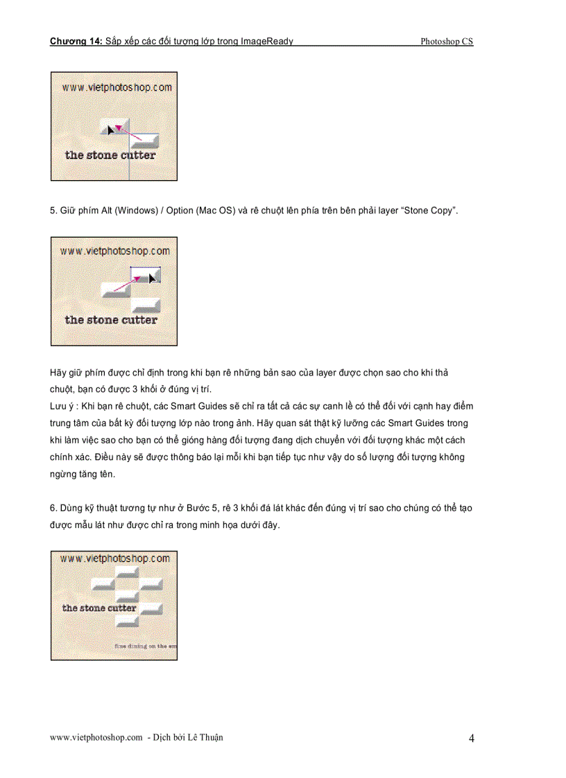 image for page Giáo trình photoshop cs chương XIV