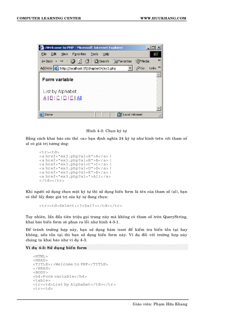 image for page Giáo trình PHP căn bản