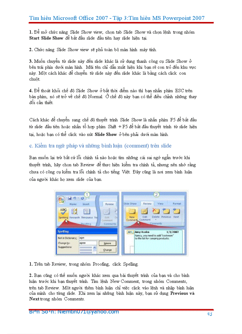 image for page Giáo trình powerpoint 2007