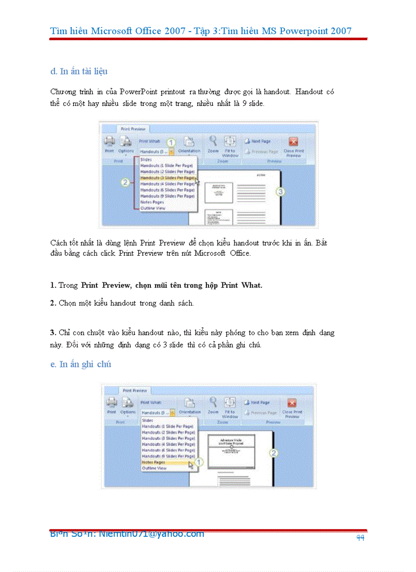 image for page Giáo trình powerpoint 2007