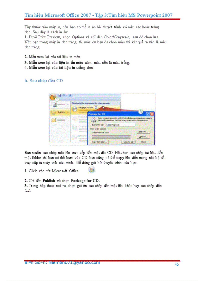 image for page Giáo trình powerpoint 2007